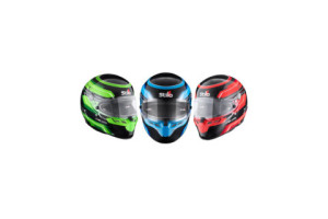 Casque STILO ST6 CMR Carbon Lite Graphyc Snell CMR 2016 Bleu T.XXS-53