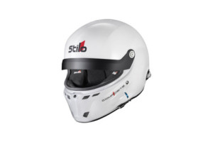 Casque Stilo ST6 GT Turismo Composite blanc/noir - Snell SA2020  FIA 8859-24 Hans FIA8858-10