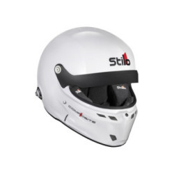 Casque Stilo ST6 GT Turismo Composite blanc/noir - Snell SA2025  FIA 8859-24 Hans FIA8858-10