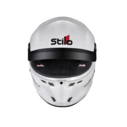 Casque Stilo ST6 GTN Composite blanc/noir - Snell SA2020 FIA 8859-24  Hans FIA8858-10