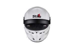 Casque Stilo ST6 GTN Composite blanc/noir - Snell SA2020 FIA 8859-24  Hans FIA8858-10