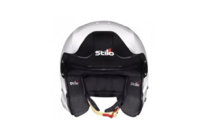 Casque Stilo Venti Trophy jet blanc/noir sans clip Hans