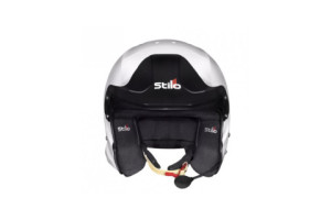 Casque Stilo Venti Trophy Rally blanc/noir sans clip Hans