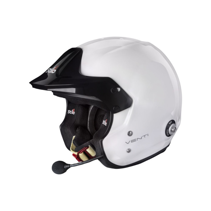 Casque Stilo Venti Trophy Rally Snell 2020 blanc/noir