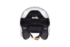 Casque Stilo Venti4 Trophy Jet Composite - Snell SA2025 FIA 8859-2024 Blanc/Intérieur Noir sans clips Hans