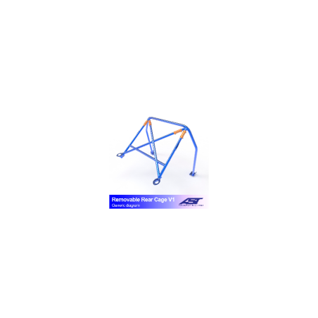 Demi-Arceau AUDI A3 / S3 (8V) 4-doors Sedan Quattro REMOVABLE REAR CAGE V1