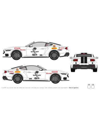 KIT Déco Shelby Cobra