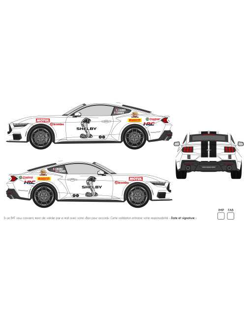 KIT Déco Shelby Cobra