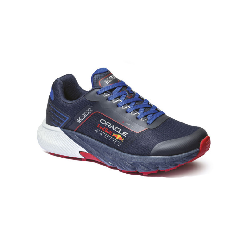 Chaussures SPARCO S-PARK REDBULL O1 Bleu Marine/Rouge 36